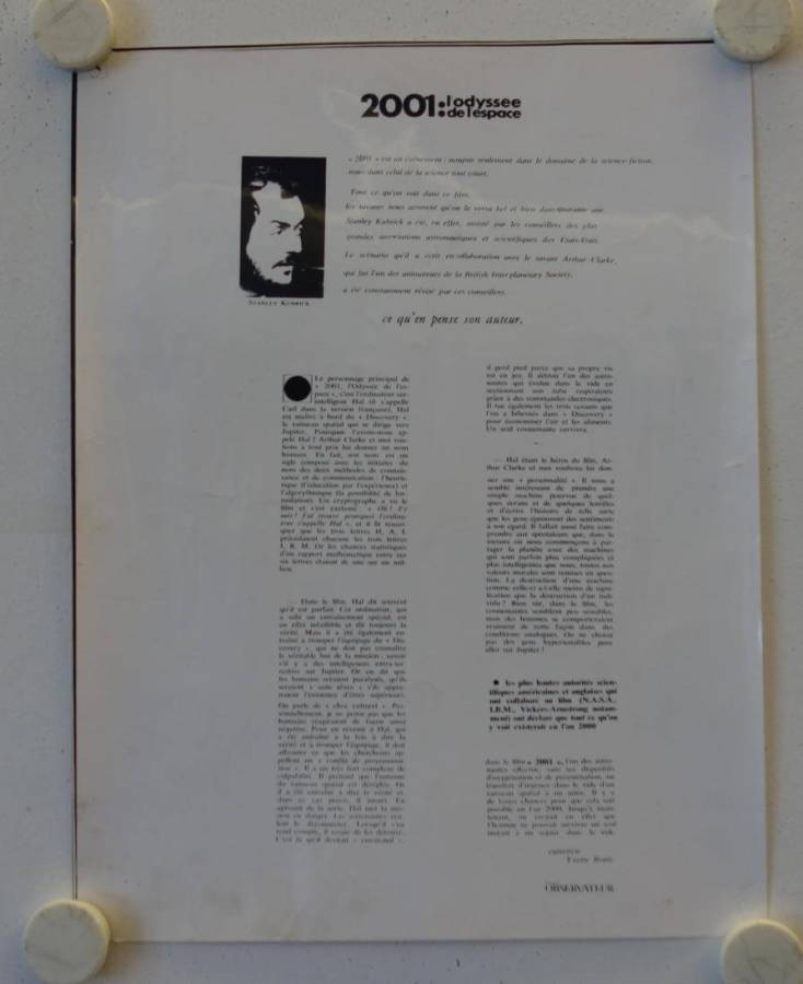 2001 - Odyssee im Weltraum originales italienisches Filmplakat Set